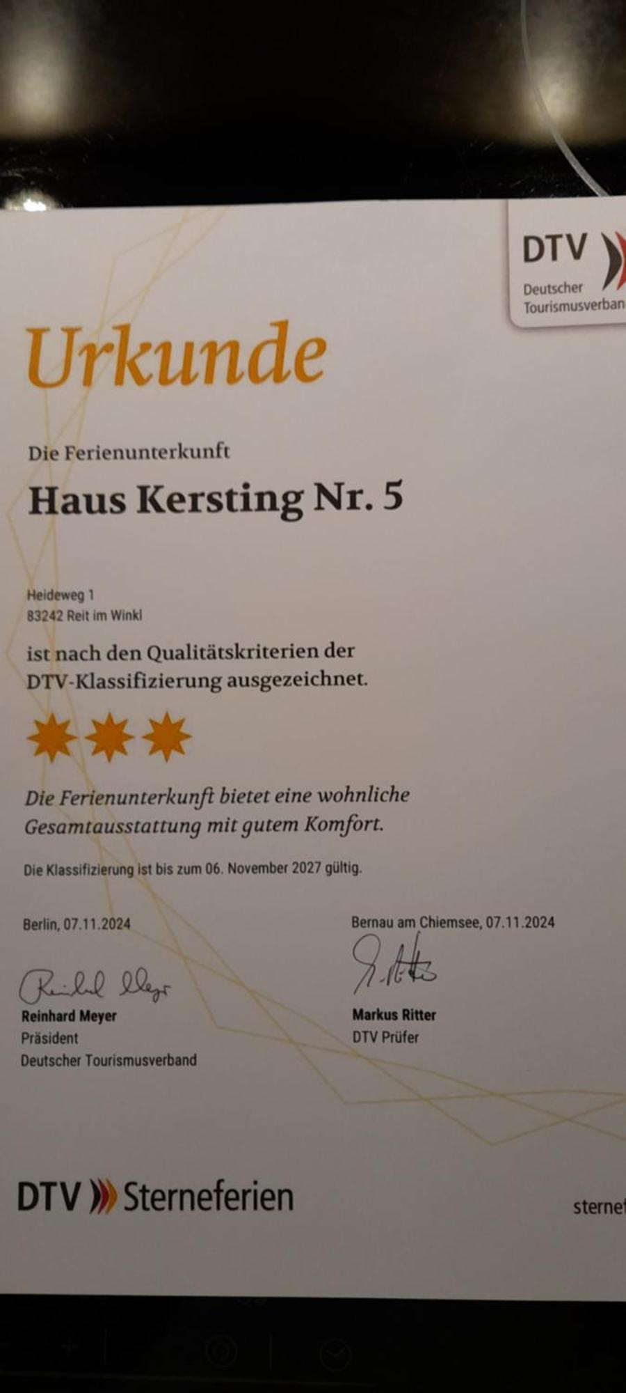 Haus Kersting Lägenhet Reit im Winkl Exteriör bild